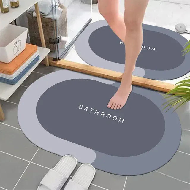 Shopilefy™ AquaDry Pro – Super Absorbent Bath Mat