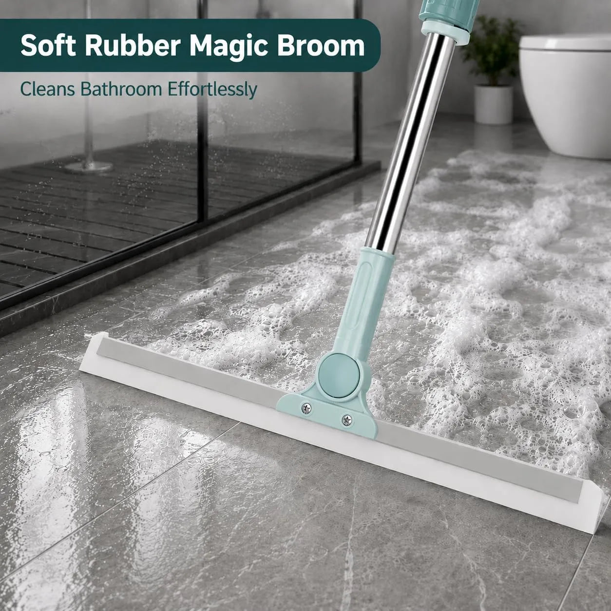 Shopilefy™ SweepClean Silicone Floor Wiper