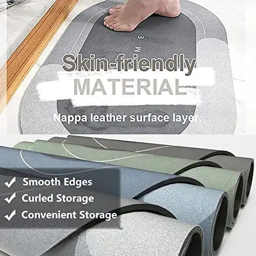 Shopilefy™ AquaDry Pro – Super Absorbent Bath Mat